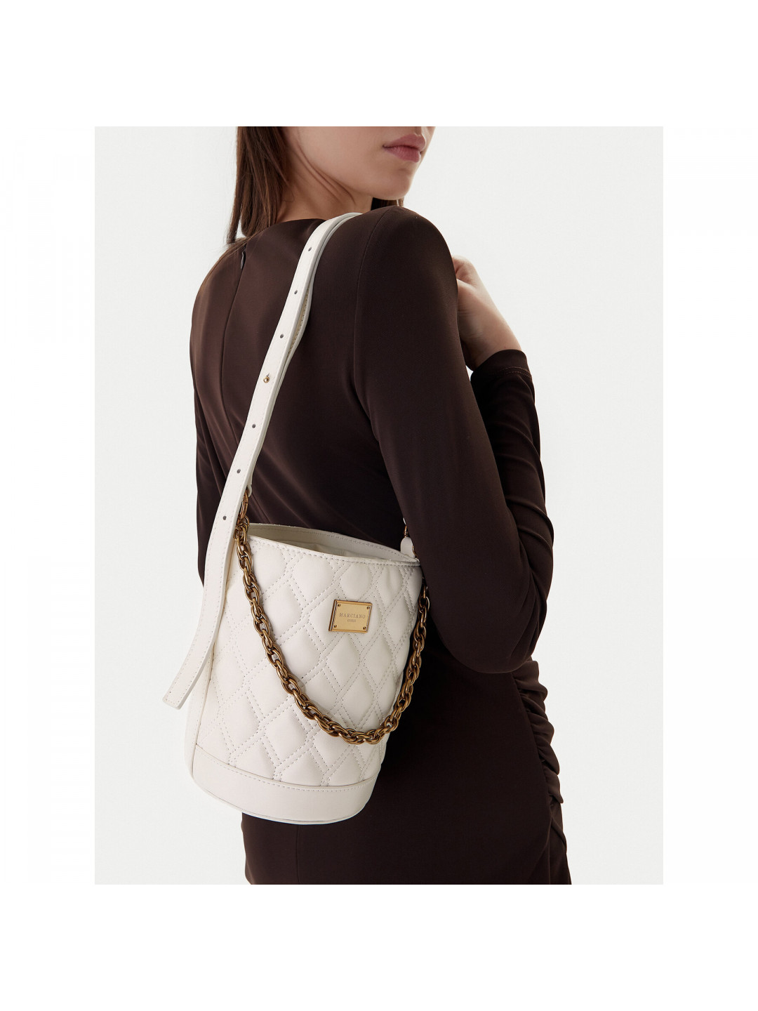 Kabelka Marciano Guess 6RGZ13 7415A Krémová